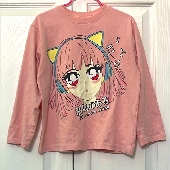 Size 7 Zara anime shirt perfect condition worn once - Picture 1 of 1
